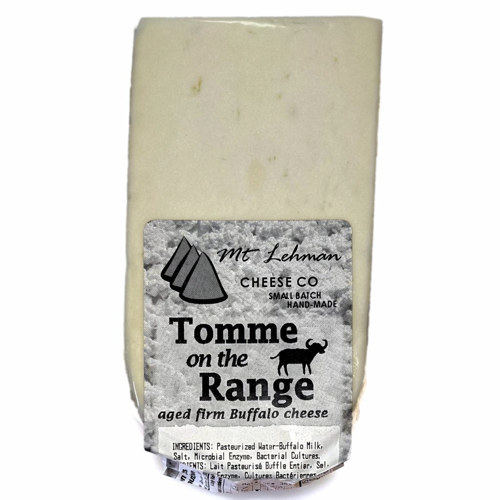 Water Buffalo Cheese Tomme on the Range Astrid’s Fine Foods